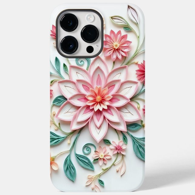 floral phone case (Rückseite)