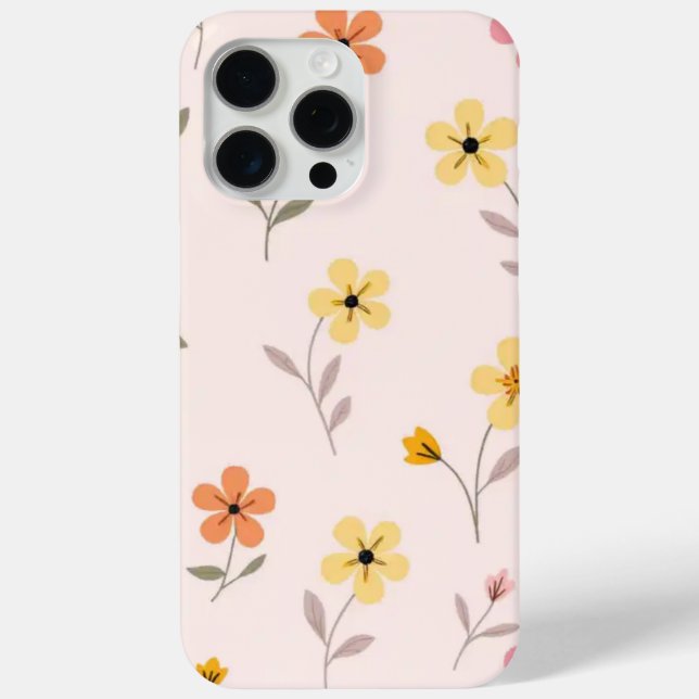 Floral Phone Case für iPhone (Rückseite)