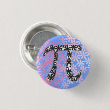 Floral Pi Symbol