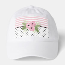 Floral Pink Truckers Hat