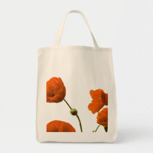 Floral Poppy Blume Bridesmaid Hochzeiten Geschenk Tragetasche