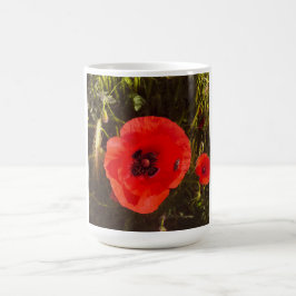 Floral Poppy Dream – Botanical Fantasy Meadow Kaffeetasse