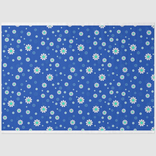 Floral Popular Elegante Modernes Gewehrpapier Seidenpapier (Vorderseite)
