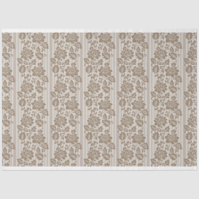 Floral Popular Elegante Modernes Gewehrpapier Seidenpapier (Vorderseite)