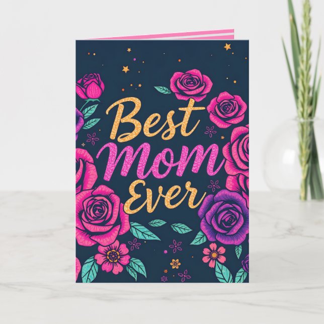 Floral Popular Luxury Geschenksammlung Karte (Vorderseite)