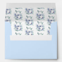 Floral Print Envelope