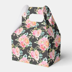 Floral Print Gastgeschenk Box Geschenkschachtel