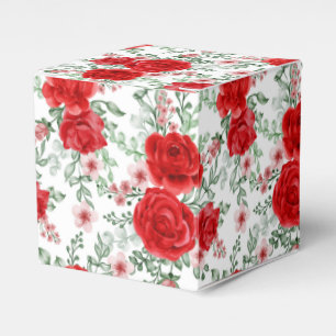 Floral Print Gastgeschenk Box Geschenkschachtel