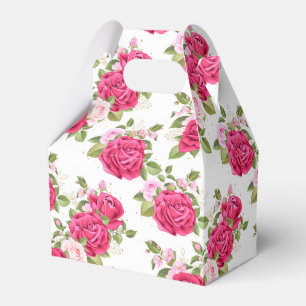 Floral Print Gastgeschenk Box Geschenkschachtel