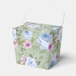 Floral Print Gastgeschenk Box Geschenkschachtel