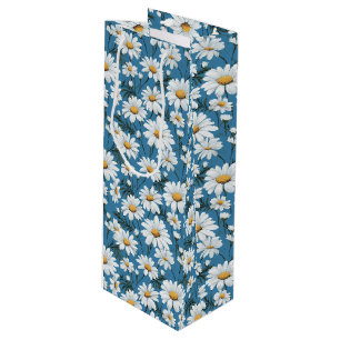 Floral Print Geschenktasche Geschenktüte Für Weinflaschen