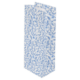 Floral Print Geschenktasche Geschenktüte Für Weinflaschen