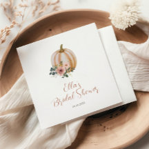 Floral Pumpkin Brautparty