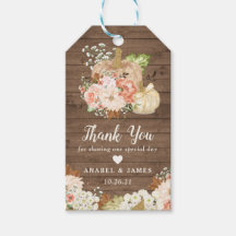 Floral Pumpkin Rustic Wood Fall Baby Dusche