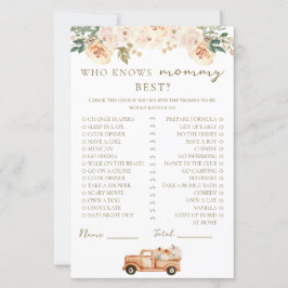 Floral Pumpkin Truck, der Mommy Best kennt