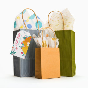 Floral Pyramids Jewish Hebrew Pesach Passover Geschenkanhänger