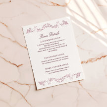 Floral-Rand-Hochzeitsdetails