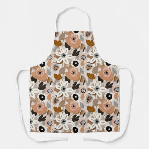 Floral Retro Mitte des Jahrhunderts Moderne Schürz Schürze