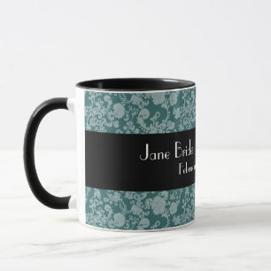 Floral Rococo Mariage, tasse souvenir