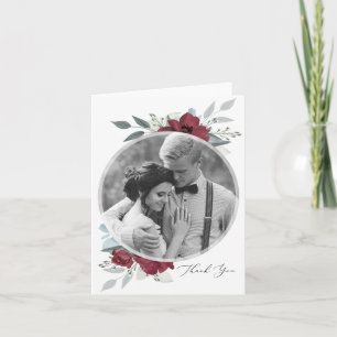 Floral Romance Vielen Dank Einladung