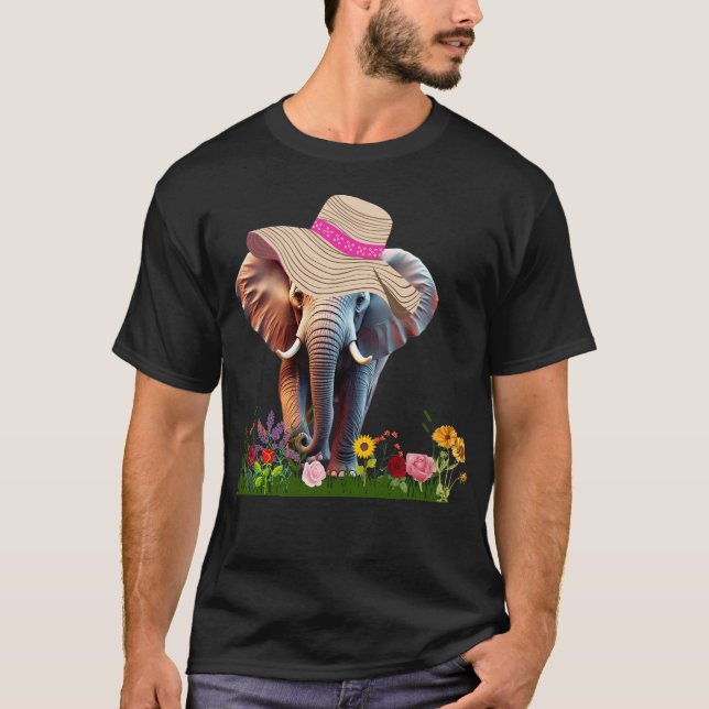 Floral Safari Diva T-Shirt (Vorderseite)