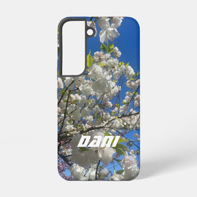 Floral Samsung Handy Fall Samsung Galaxy Hülle (Rückseite)