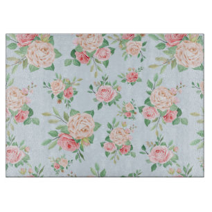 floral schneidebrett