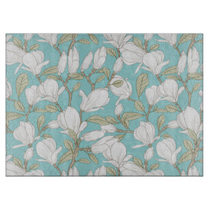 floral schneidebrett