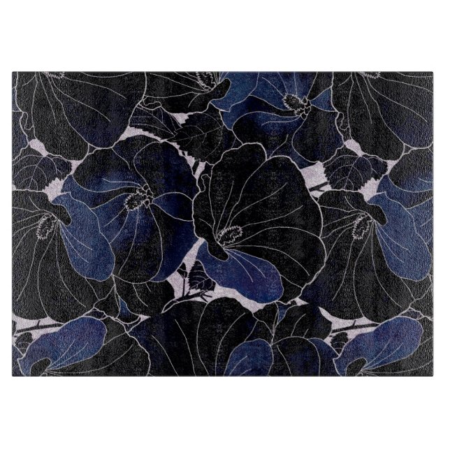 floral schneidebrett (Vorderseite)