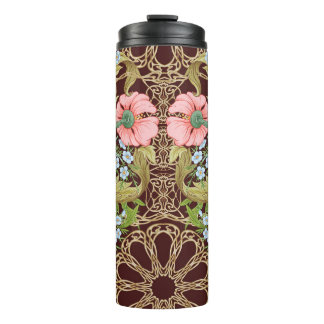 Floral Seamless pattern, background with In art no Thermosbecher