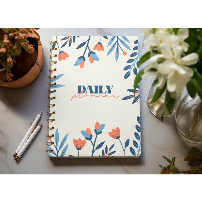 Floral Serenity Daily Planner (Créateur téléchargé)