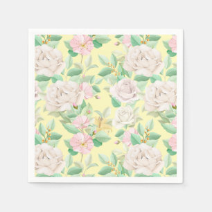 floral serviette