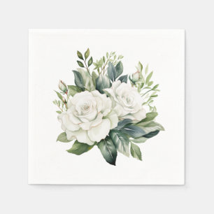 floral serviette