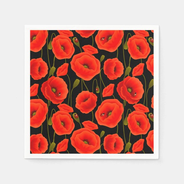 floral serviette (Vorderseite)