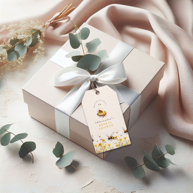 Floral She fand ihre Honey Bridal Geschenkanhänger (Von Creator hochgeladen)