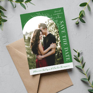 Floral Simplicity 1 Wiesen-Grün Save The Date