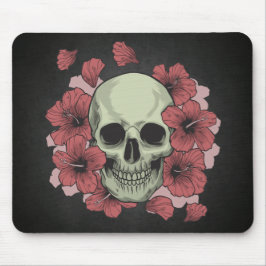 Floral Skull Dia de los Muertos | Mousepad