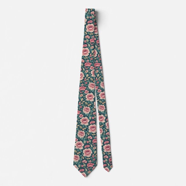 Floral Sonata Krawatte (Vorderseite)