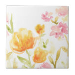 Floral Song I Fliese<br><div class="desc">Floral Song I by June Erica Vess</div>