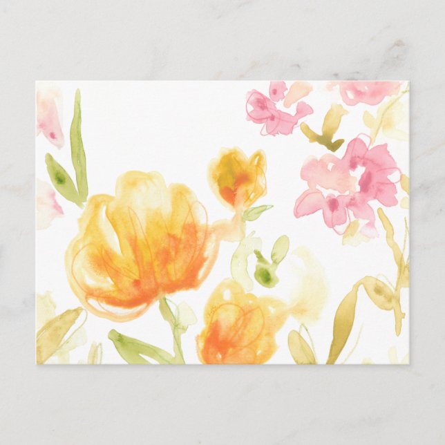 Floral Song I Postkarte (Vorderseite)