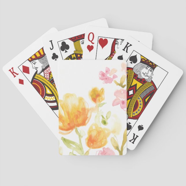 Floral Song I Spielkarten (Rückseite)