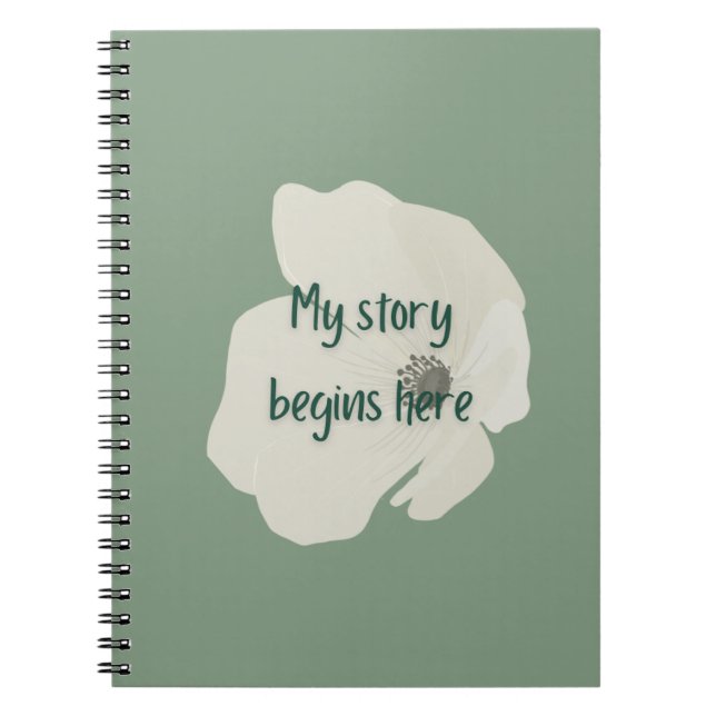  Floral Soul Notebook Notizblock (Vorderseite)