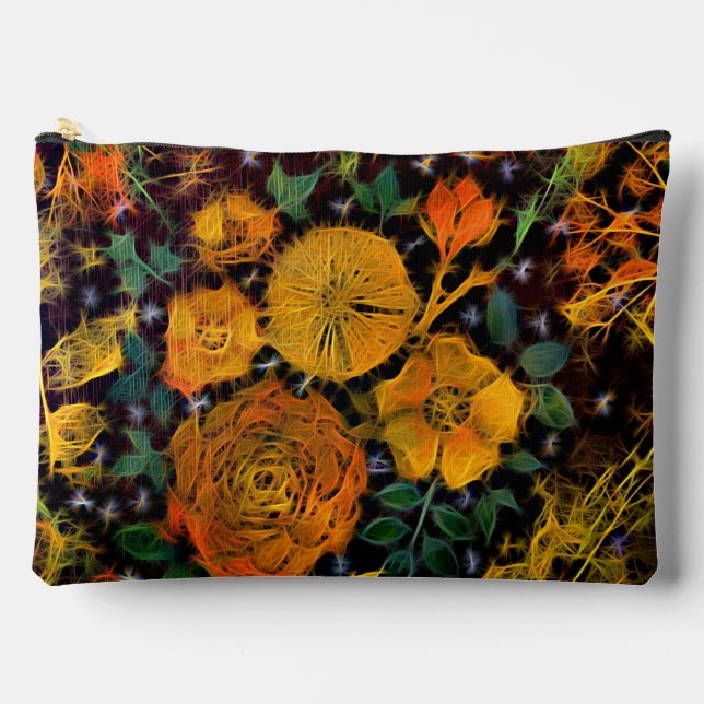 Floral Sparks Zubehörtasche (Vorderseite)