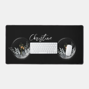 Floral sphere Desk mat Schreibtischunterlage