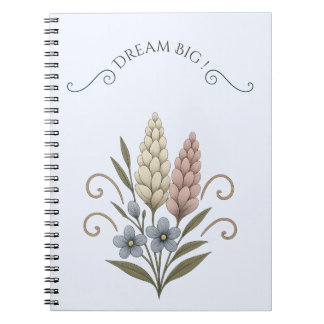 Floral Spiral Photo Notebook | Elegant Journal