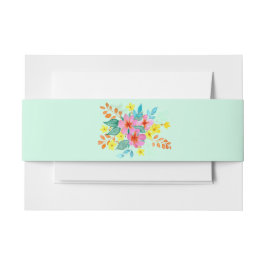 Floral Spritz Einladung Bly Band