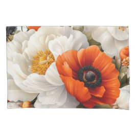 Floral Standard Pair Kissenbezug