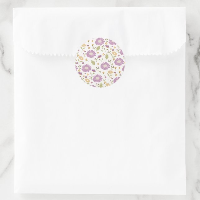 Floral Sticker  (Tasche)