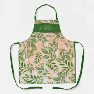 Floral Stilvolle rustikale Hübsche All-Over-Print- Schürze