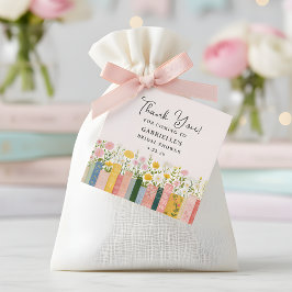 Floral Storybook Ihr nächstes Kapitel Brautparty Geschenkanhänger